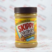 کره بادام زمینی اسکیپی Skippy سری Natural مدل Creamy & Honey