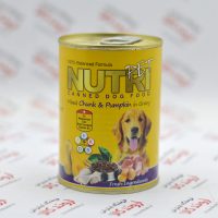کنسرو غذای سگ نوتری Nutri مدل Chunk & Pumpkin